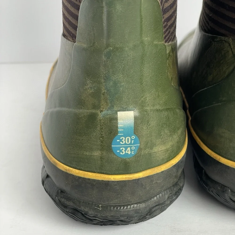 Bogs Classic Phaser Boot Youth 6 Green Waterproof Insulated Outdoor Winter‎ Farm